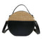 Round Straw Bags Women Summer Rattan Bag Handmade Woven Beach Cross Body Ba X1N3