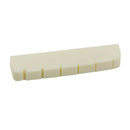 43mm Pre-Slotted Cattle Bone Bass Nut Replacement Flat Bottom Compatible with