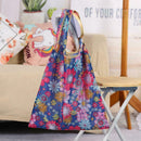 Foldable Shopping Bag Recyclable Grocery Tote Pouch Bag Eco-Friendly F3B0