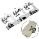 3x/set Domestic Sewing Machine Foot Presser Rolled Hem Feet for Brother Sin  Nw