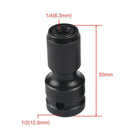 1/2" to 1/4" Drive Socket Adapter Reducer Air Impact Screwdriver Bits Chuck