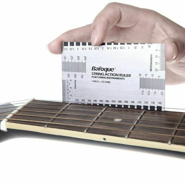 Baroque String Action Ruler Gauge Tool For Guitar Bass Forever-Direct Guita