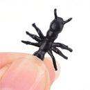 50Pcs/Lot Halloween Plastic Black Ants Joking Toys Decoration Realistic Funny OZ