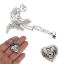 Always in my Heart Grandpa Cremation Memorial Urn Necklace PendantA_3C