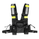 Universal Hands Free Chest Pocket Harness Bag Holster Holder Vest Rig for Two