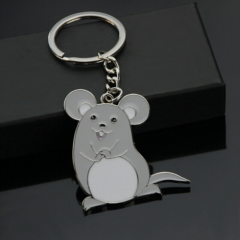 2020 Mouse Enamel Keyring Keychain Metal Key Holder Souvenir Bag Pendant Gi k Gw