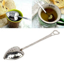 Stainless Steel Loose Infuser Leaf Strainer Filters Kitchen Gadget Diff I4Z Q5P9