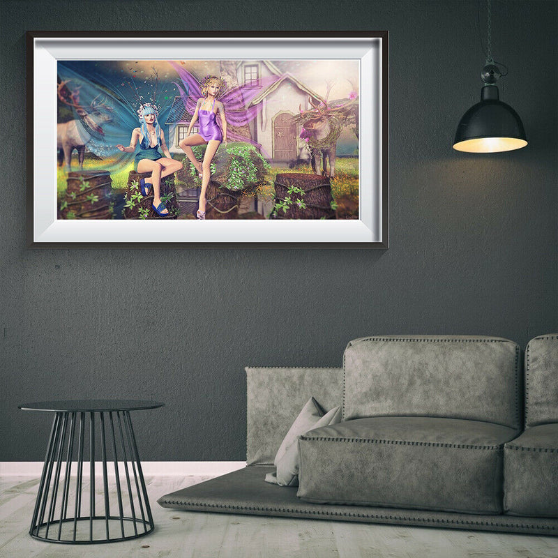 1000pcs Fairy Girls Jigsaw DIY Paper Puzzle Toys Educational Picture Gifts