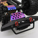 5Pcs Multicolor Stainless Steel Chassis Armored Protection Skid Plate for T
