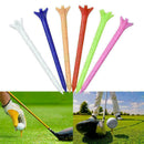 70mm Golf Nails Golf TEE Golf Rubber Nails Golf Double Ball Nails 10X F5Q3 L5V9