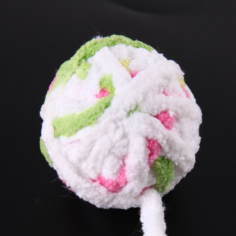 Pet Puppy Chew Toys Wool Tease Cat  Ball  Claws Scratching Ball Toys