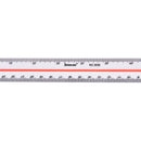 300mm 1:100~1:500 Triangular Metric Scale Ruler For Engineer 12.6'' FT