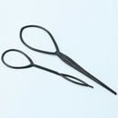 4Pcs Easy Plastic Topsy Tail Hair Braid Ponytail Styling Maker Clip to FHT