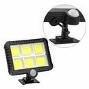 Split Type Solar Lamp 120 COB Induction Wall Lamp Rainproof Garden Lamp Light