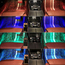 Starry LED Car Floor Foot Lamp USB Auto Interior Atmosphere Decorative Lights