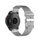 Stainless Steel 26mm Woven Strap Milanese Strap For Garmin Fenix 5X F3 F3HR