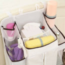 Multipurpose Crib Baby Bed Hanging Bag Portable Diapers Bedside Organizer CrJ5L1