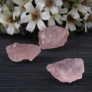 100g Natural Pink Rose Quartz Crystal Stone Healing Specimen DIY Decor