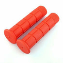 1 Pair Handlebar Hand Grips Rubber Fixed Gear Fixie Bike Bicycle Cycling Re H8T9