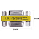 VGA 15Pin DB15 Female to Female Gender Changer Conversion Adapter Connector