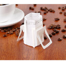 50pcs Paper Disposable Coffee Filter Bags Dripper Drip Filters Eco-friendly