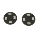 2 Pieces Removable Control D-pad Disc for PS4 Controller Flat D Pad Buttons