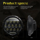 7 Inch Round Led Headlights Lamp With Drl For Jeep Wrangler JK JKU TJ CJ LJ