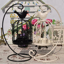 Butterfly Moroccan Tea Light Candle Holder Lantern Garden Home Ornament WHT