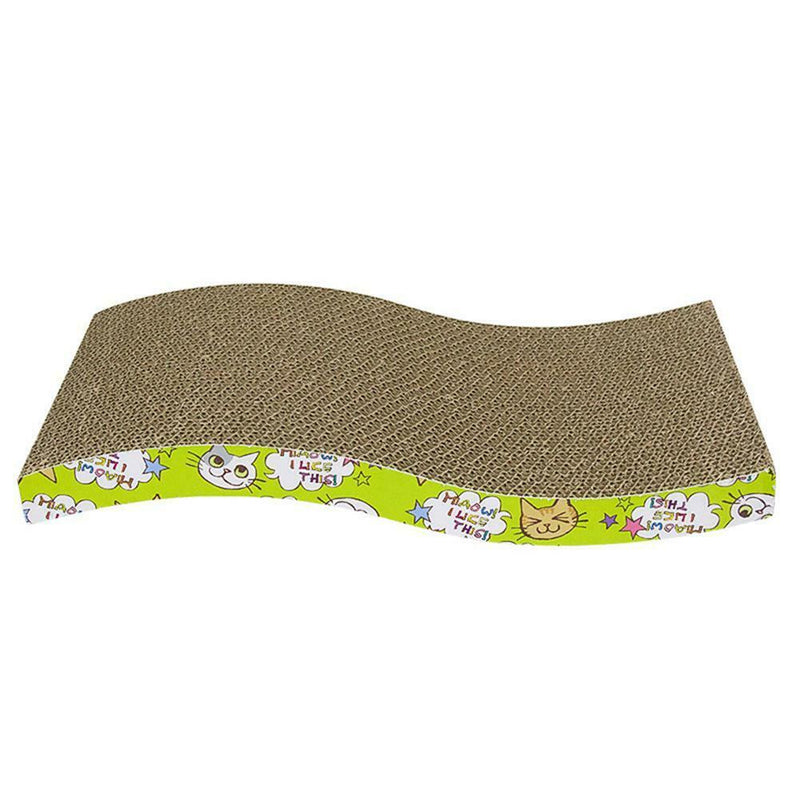 Corrugated Paper Cat Pads Cat Scratch Board Bed Mat Kitten Scratching Toys