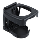 Black Plastic Folding Car Truck Drink Cup Can Bottle Holder Stand