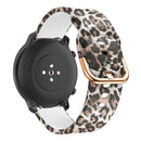 Silicone Floral Printed Watchband Bracelet Strap for Amazfit GTR 42mm (F)
