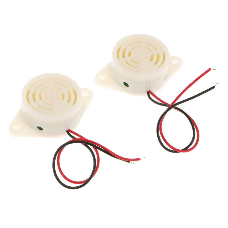 2 X SFM-27 DC 3-24V 95db Intermittent Beep Alarm Electronic