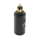 12V 24V EU Plug DIN For BMW Motor Socket to Cigarette Lighter Converter Adaptor