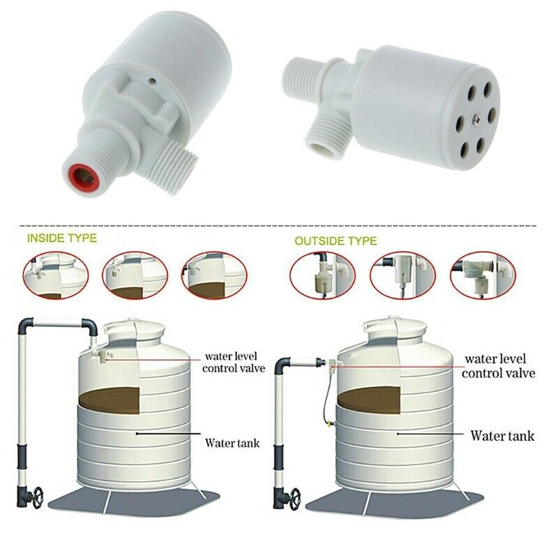 Solar Water Tank Water Tower Pool Automatic Water Level Controller Plastic