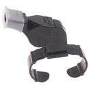 Black Plastic Pealess Finger Grip Sports Skate/Football Referee Mouth Whistle FT