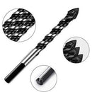 Multi Material Auger Drill Bits Set for Porcelain Ceramic Tile, Brick Wall,