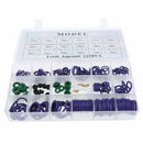 225Pcs 18 Sizes Repair Kit A/C System Auto Car Air Conditioning HNBR O Rings
