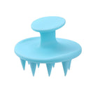 Pointed Tip Silicone Scalp Shampoo Massage Brush Head Acupoint Comb (Green) A