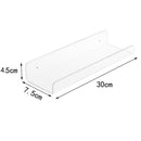 Wall Mounted Shelf Holder Retail Shop Display Storage Fix Shelf Modern
