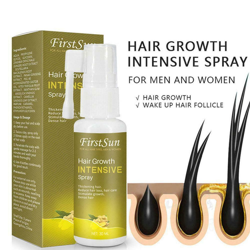 Natural Hair Growth Spray Hair Serum Moisturizing Moisturizing Supple