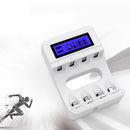 Battery Charger Charging Adapter For AA/ AAA Ni-MH/ Ni-Cd Rechargeable Batteries