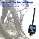 Digital Electronic Tire Pressure Gauge Meter Tester for Motorcycle Bicycle A
