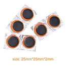 6pcs Rubber Mountain Bicycle Tire Patch Repair Kit for Cycling Maintenance