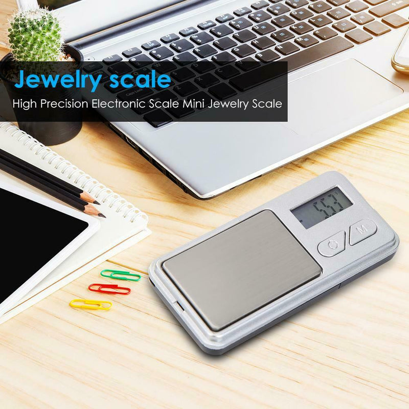 Portable Palm Jewelry Pocket Scale Digital Electronic with LCD Backlight