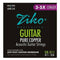 Ziko 011-050 Dr-011 Acoustic Guitar Strings Pure Copper Anti-Rust Strings M