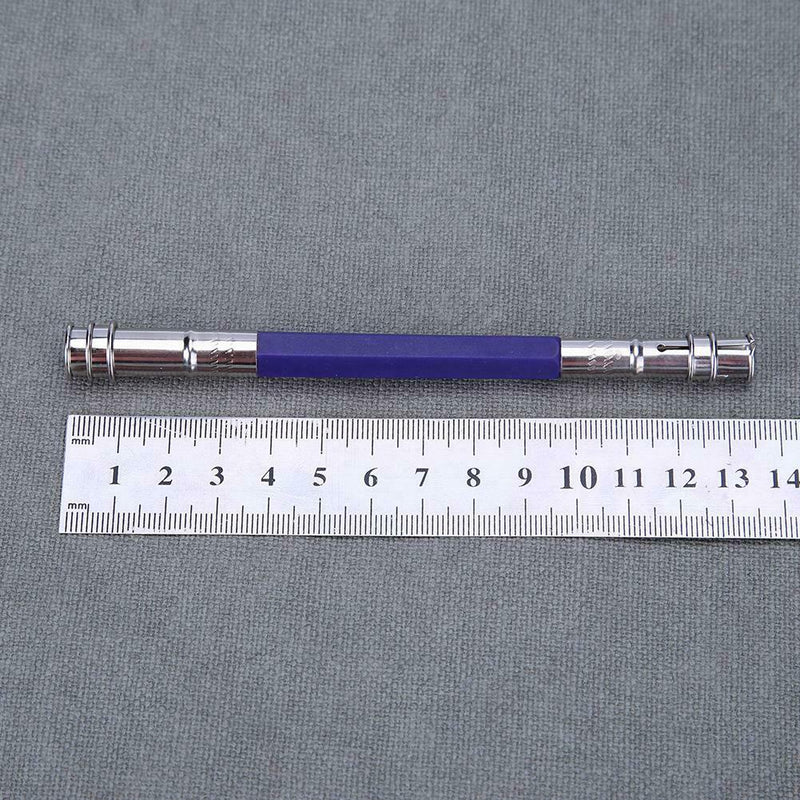 1pc Adjustable Dual Head Pencil Extender Holder Creative Stationery Tool A