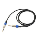 1/4inch M to M Guitar Cable for Electric Guitar Bass Mandolin Accessory 1.8m