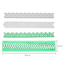2pcs Lace Decorations Cutting Dies Stencils Scrapbook Embossing DIY Cards A