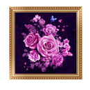 Pink 5D DIY Flower Diamond Painting Embroidery Cross Stitch Home Decor Gift