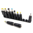Tips Universal Jack DC 5.5mmx2.1mm Connectors Charger Converter Laptop AdapterM&